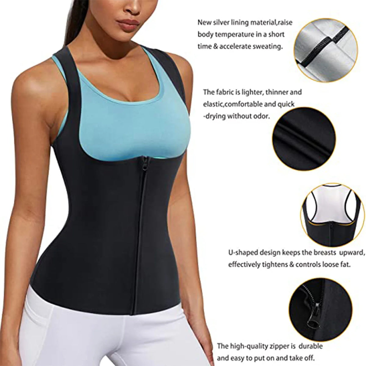Sculptiva Sweat Sculpt Vest